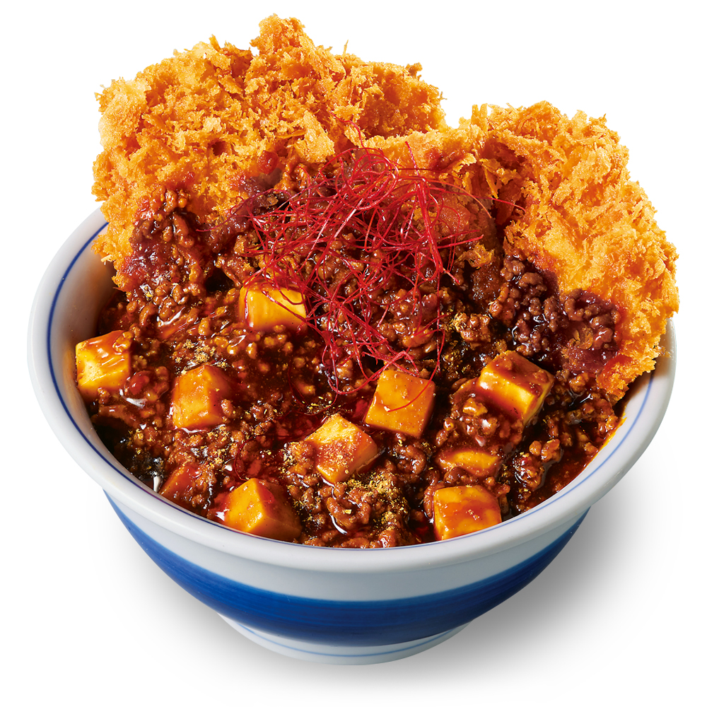 シビ辛麻婆チキンカツ丼（715円）