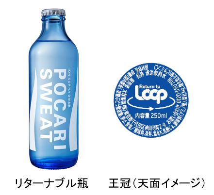 ポカリスエット リターナブル瓶 250ml」イオン/イオンスタイル