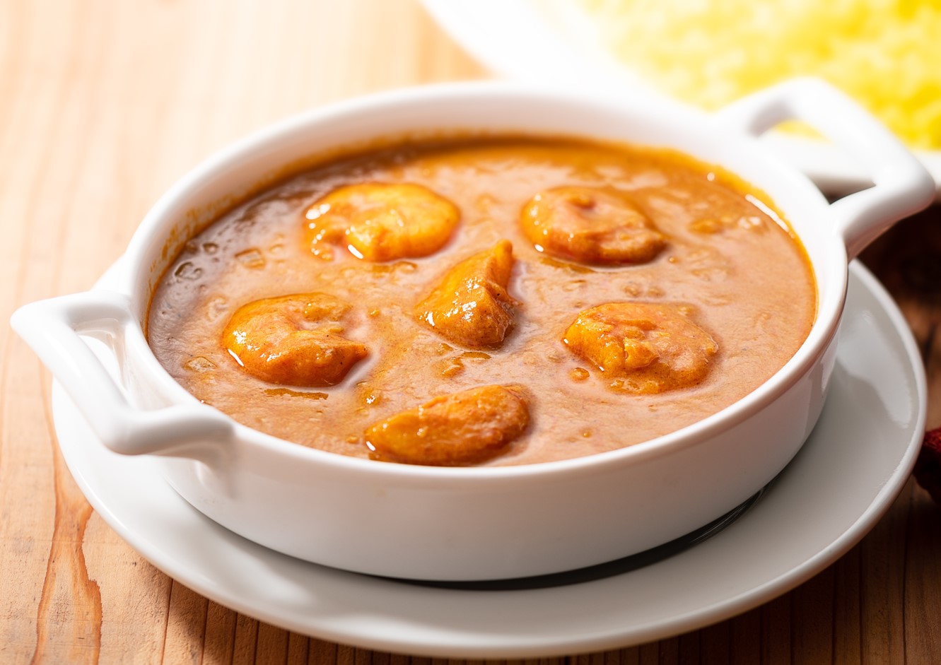 海老と帆立のシーフードカレ