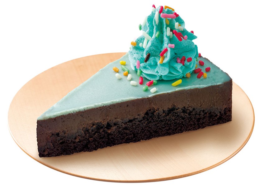 「チョコミントケーキ」（286円）