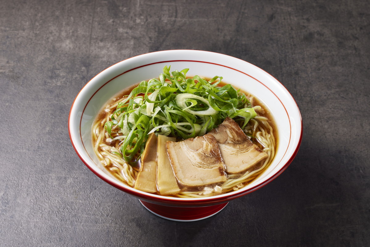 「背脂醤油ラーメン」盛付イメージ