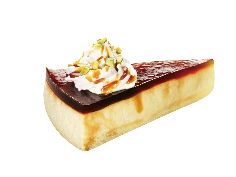 「とろけるプリンケーキ」（220円）