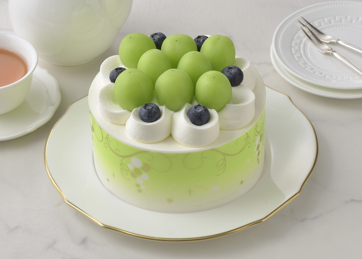 「シャインマスカットの デコレーション（4号）」（2592円）