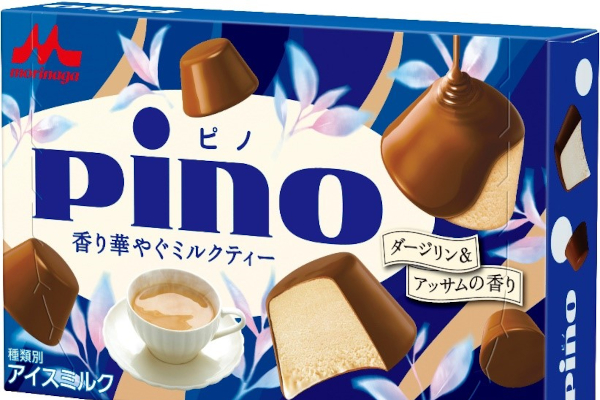 森永乳業「ピノ 香り華やぐミルクティー」