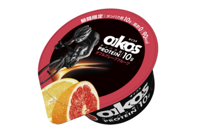 ダノンジャパン「ダノンオイコス 脂肪0 ダブルグレープフルーツ」