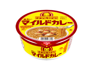 チキンラーメンどんぶり 黄色いマイルドカレー