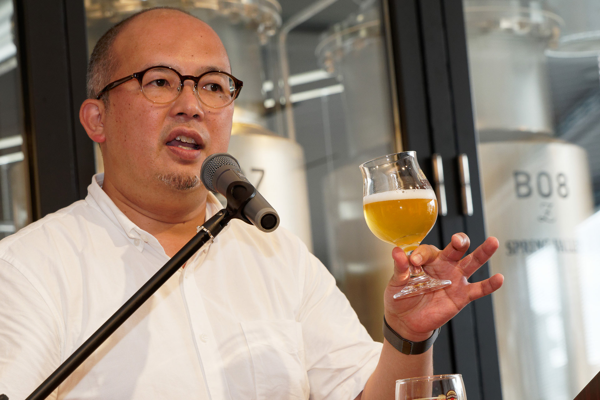 スプリングバレーブルワリー株式会社 ブランドアンバサダーの中水和弘氏