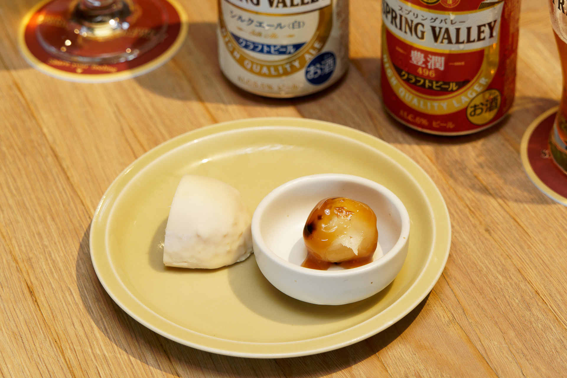 「レモンケーキ」と「みたらし団子」