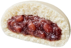 「北海道十勝小豆のつぶあんまん」（138円）