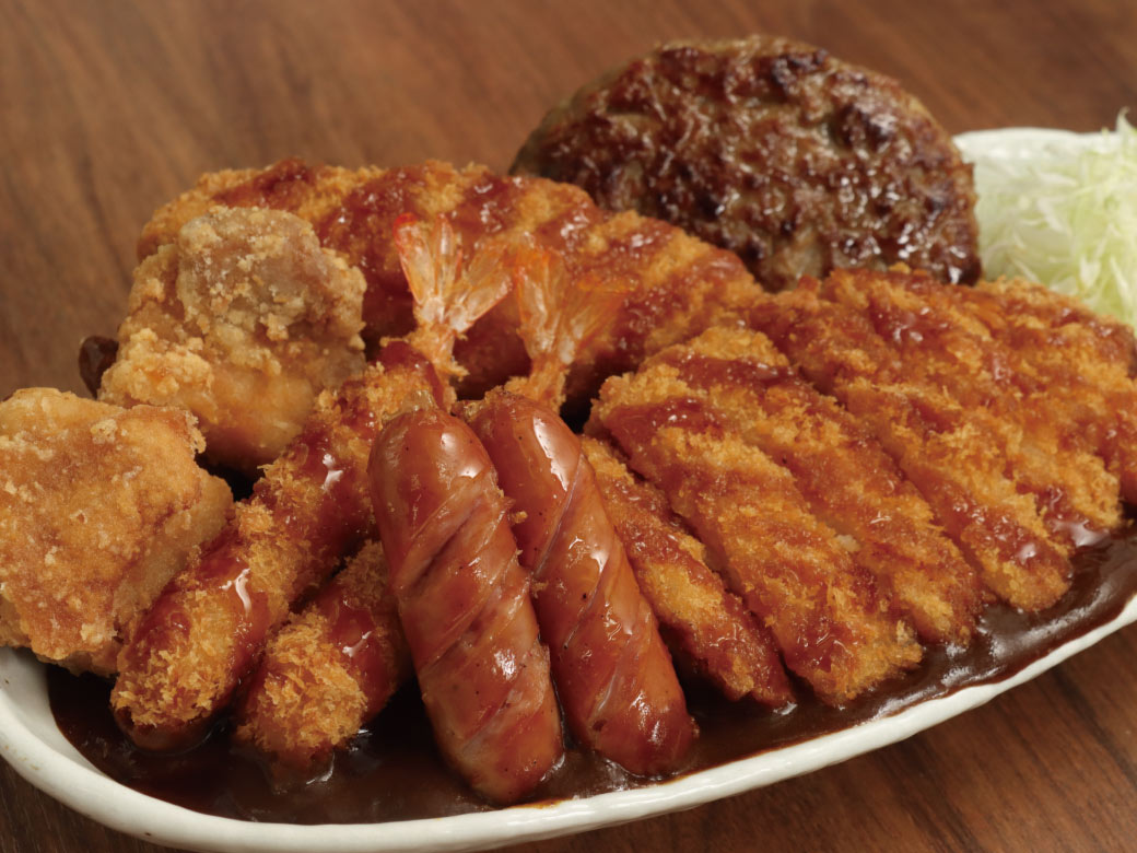 「チャレンジカレー」（2450円）