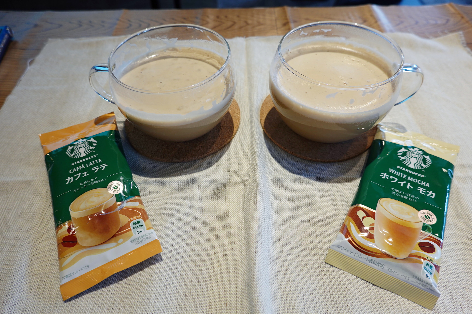 店舗の味わいに近いクオリティ。泡がふわふわでクリーミーだ