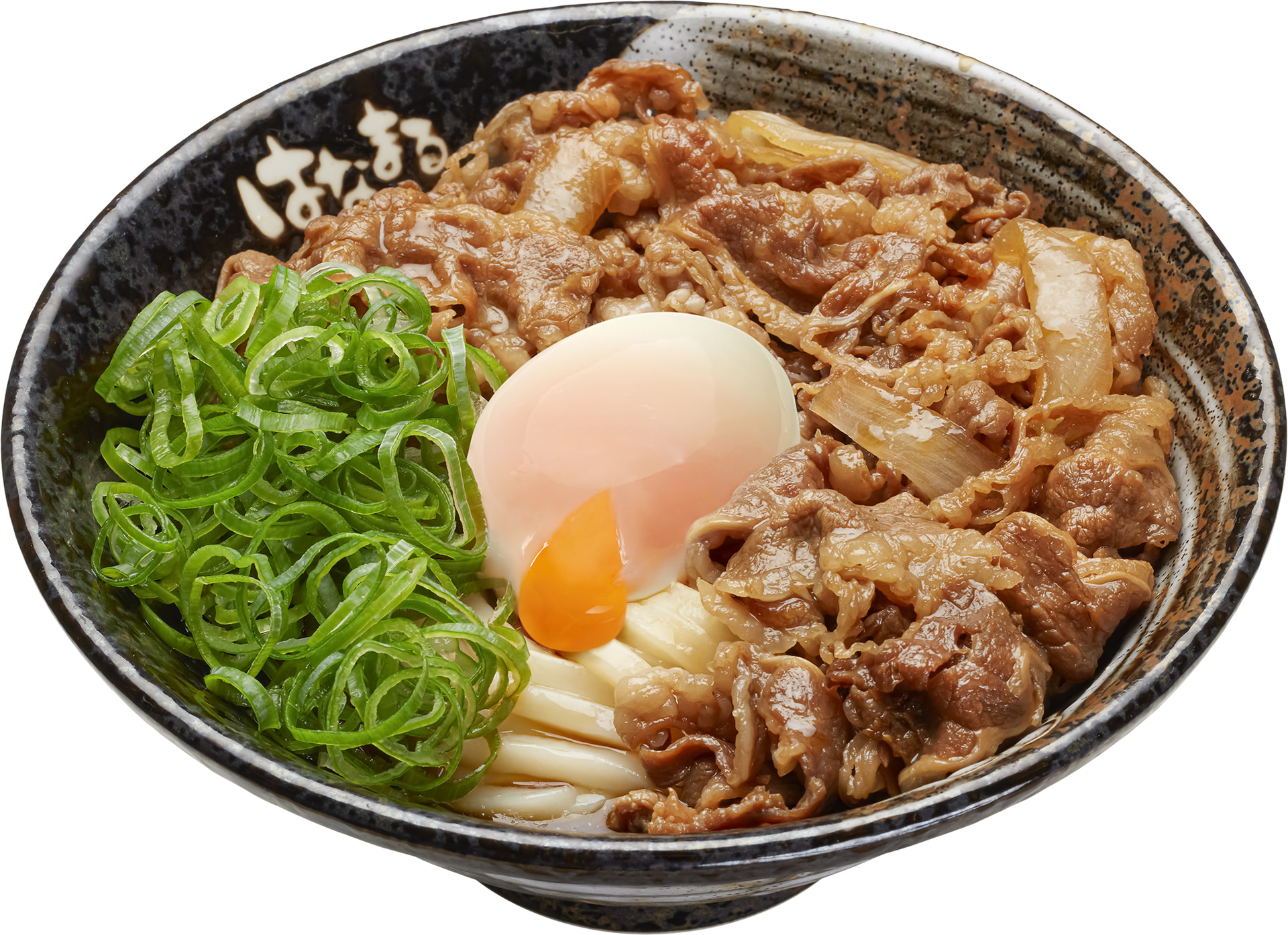 牛すき牛盛りうどん