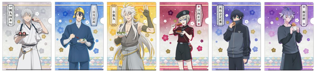 「撮りおろし限定ボイス付きA4サイズクリアファイル」（全6種）