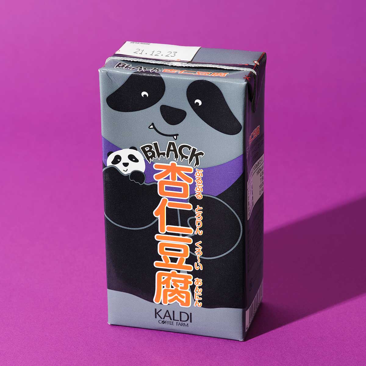 オリジナル パンダ ブラック杏仁豆腐