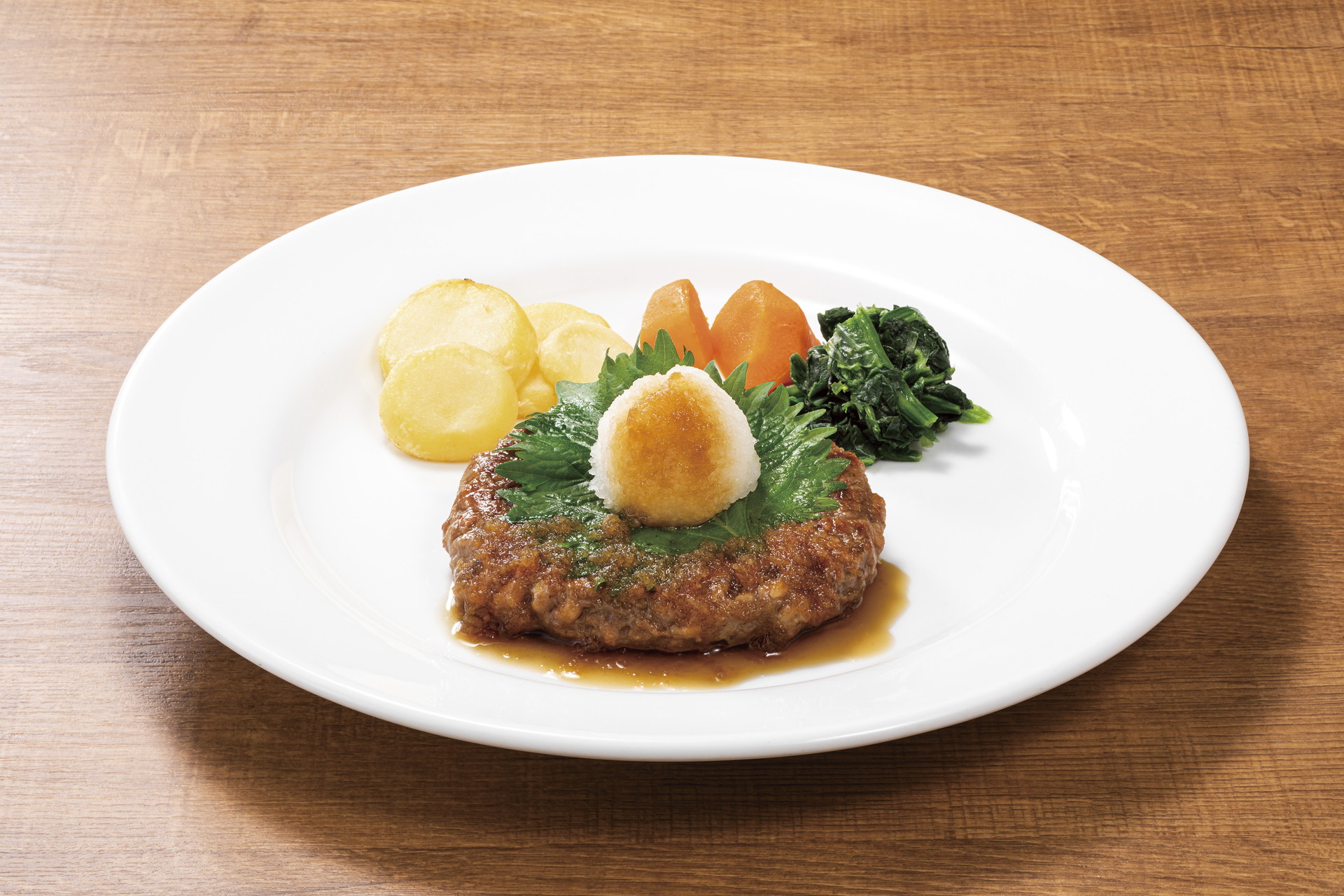 大豆おろしハンバーグ