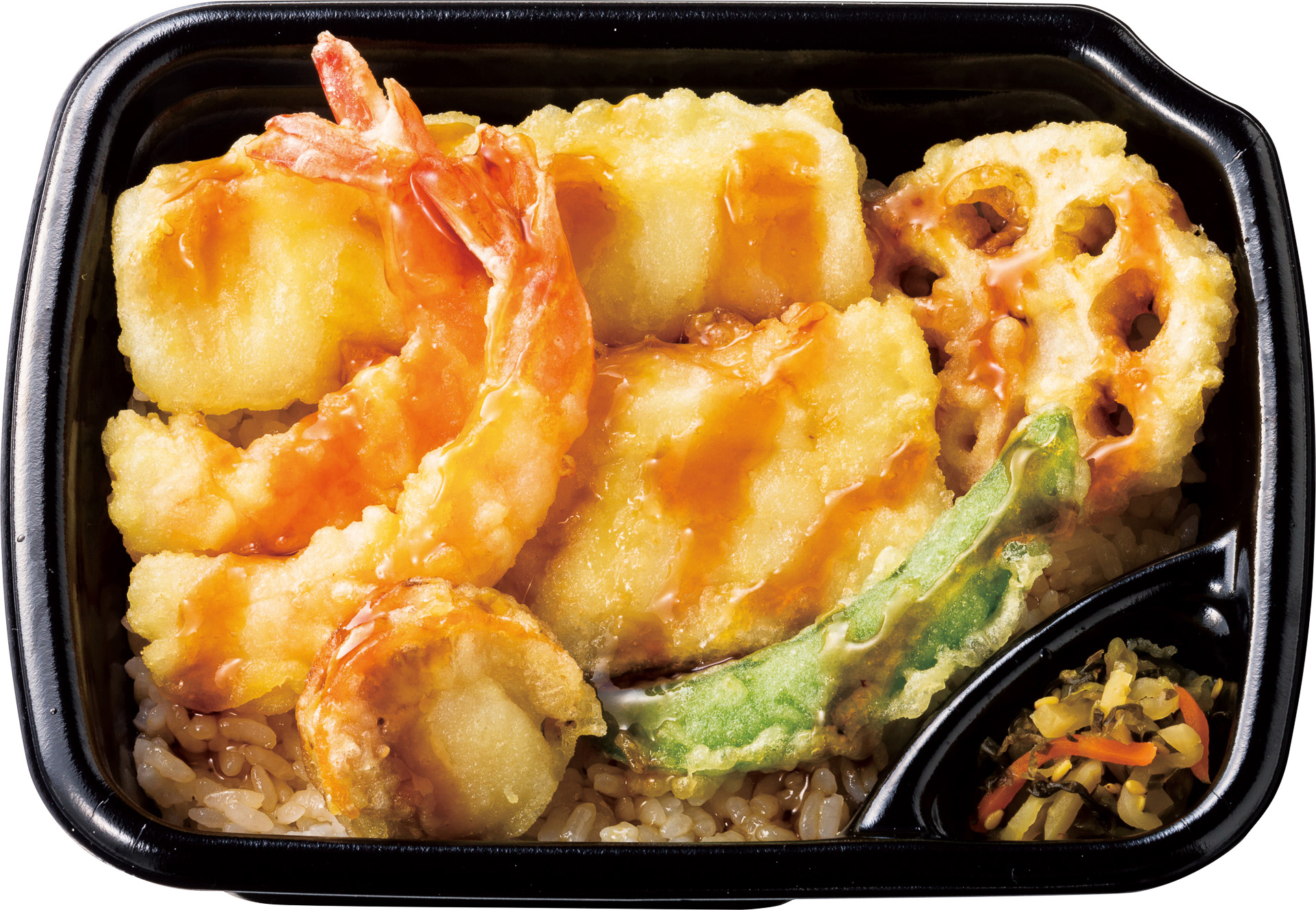 「海鮮天丼」（590円）