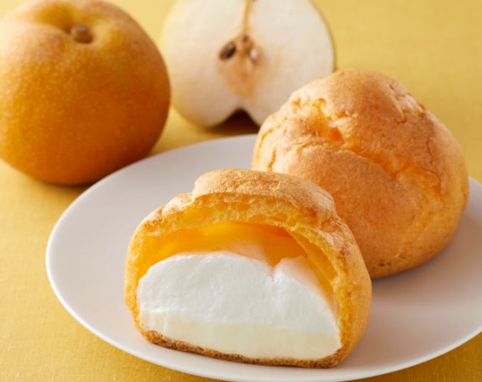 ツインシュー（和梨クリーム＆ホイップ）千葉県産和梨