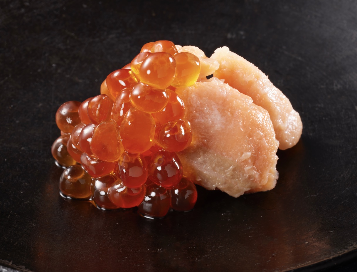 はらこめしは、高級食材のいくらに超特選醤油を使用。素材の美味しさをさらに引き立たせる調味料にもこだわった