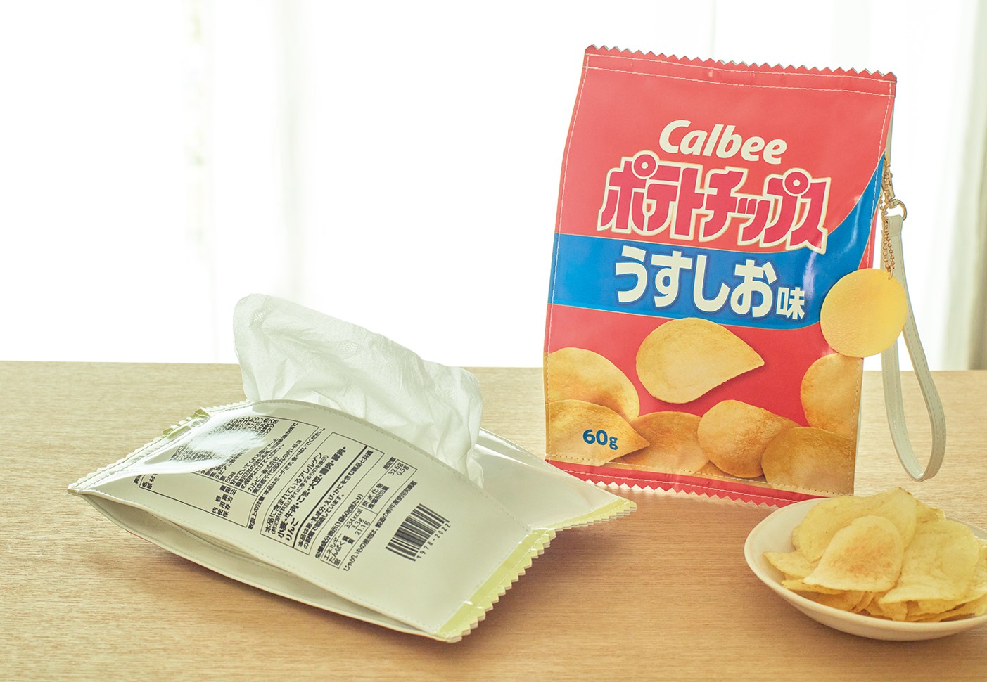 ティッシュケースとしても使用可能