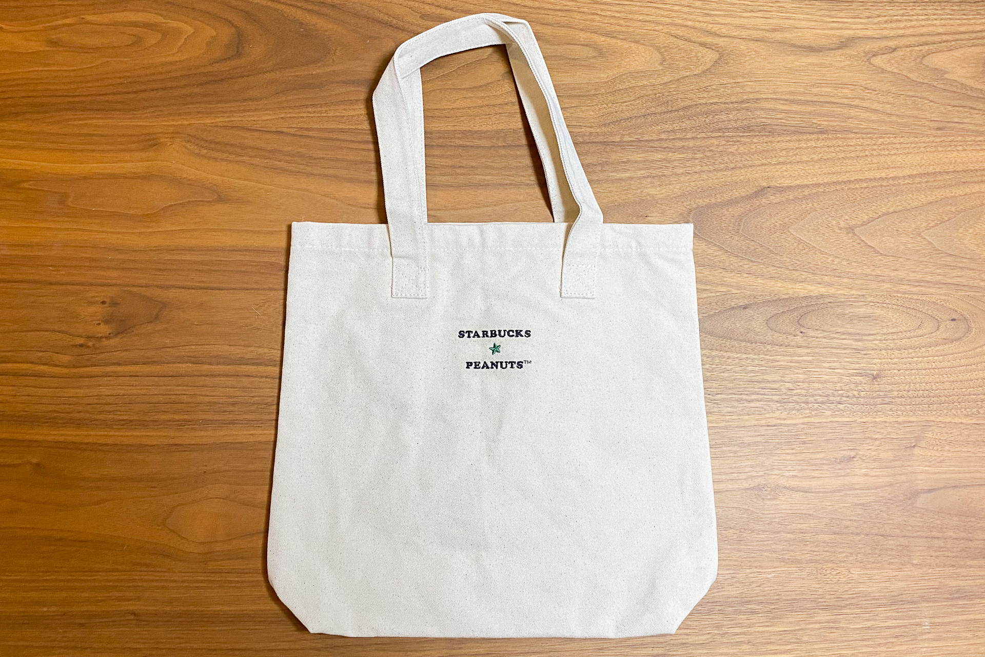 STARBUCKS×PEANUTS「キャンバストートバッグPEANUTS」