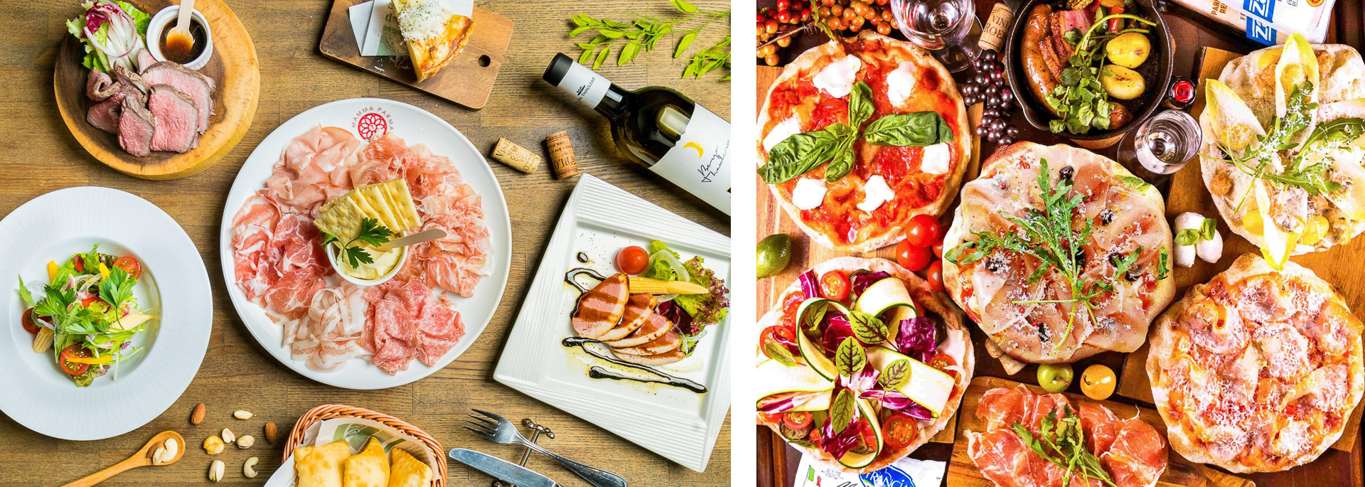 「マンマパルマ」（バール）