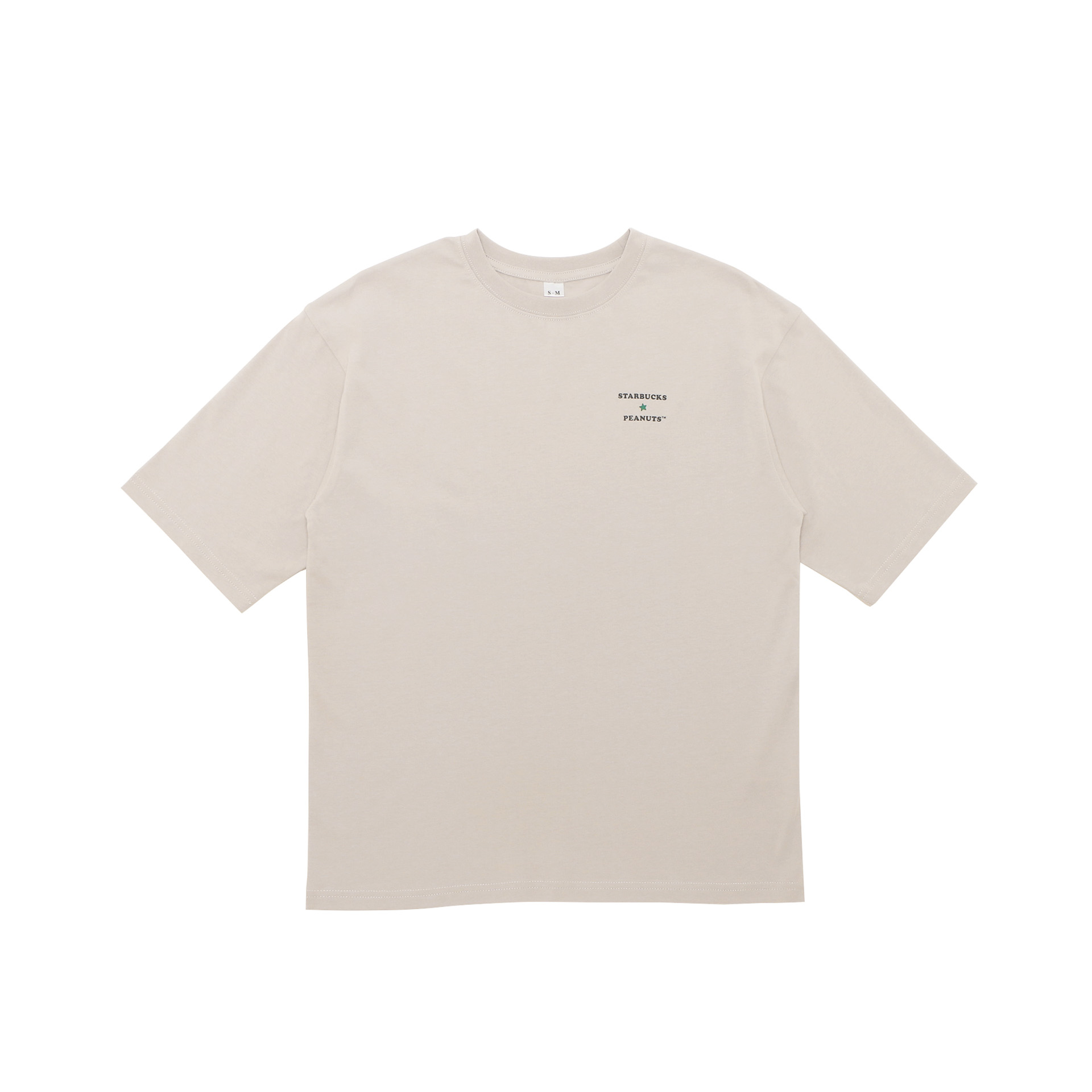 「オーバーサイズTシャツ PEANUTS イエロー/グレー（各S-M/L-XL）」（各4000円）