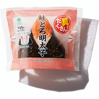 具だくさん！鮭とろ明太子