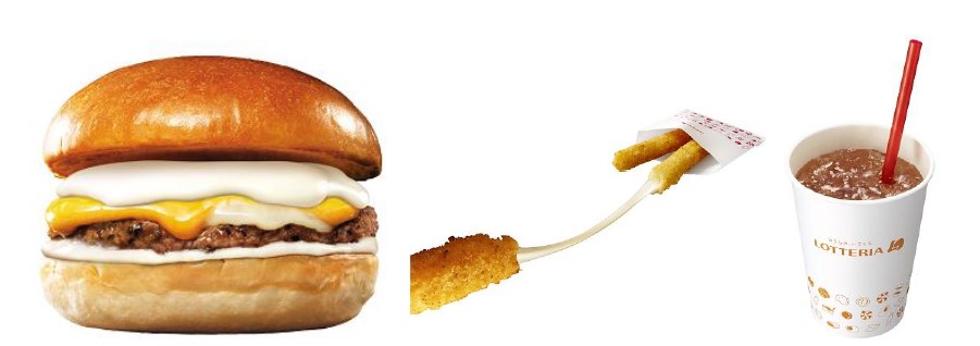 背徳200％チーズ 絶品チーズバーガーのセット