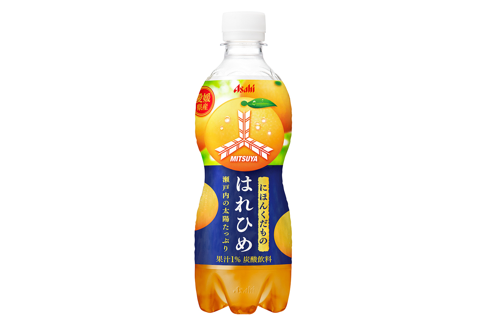 アサヒ飲料「三ツ矢にほんくだもの愛媛県産はれひめ」