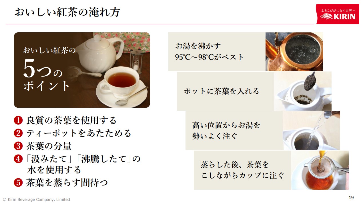 美味しい紅茶を淹れる5つのポイント
