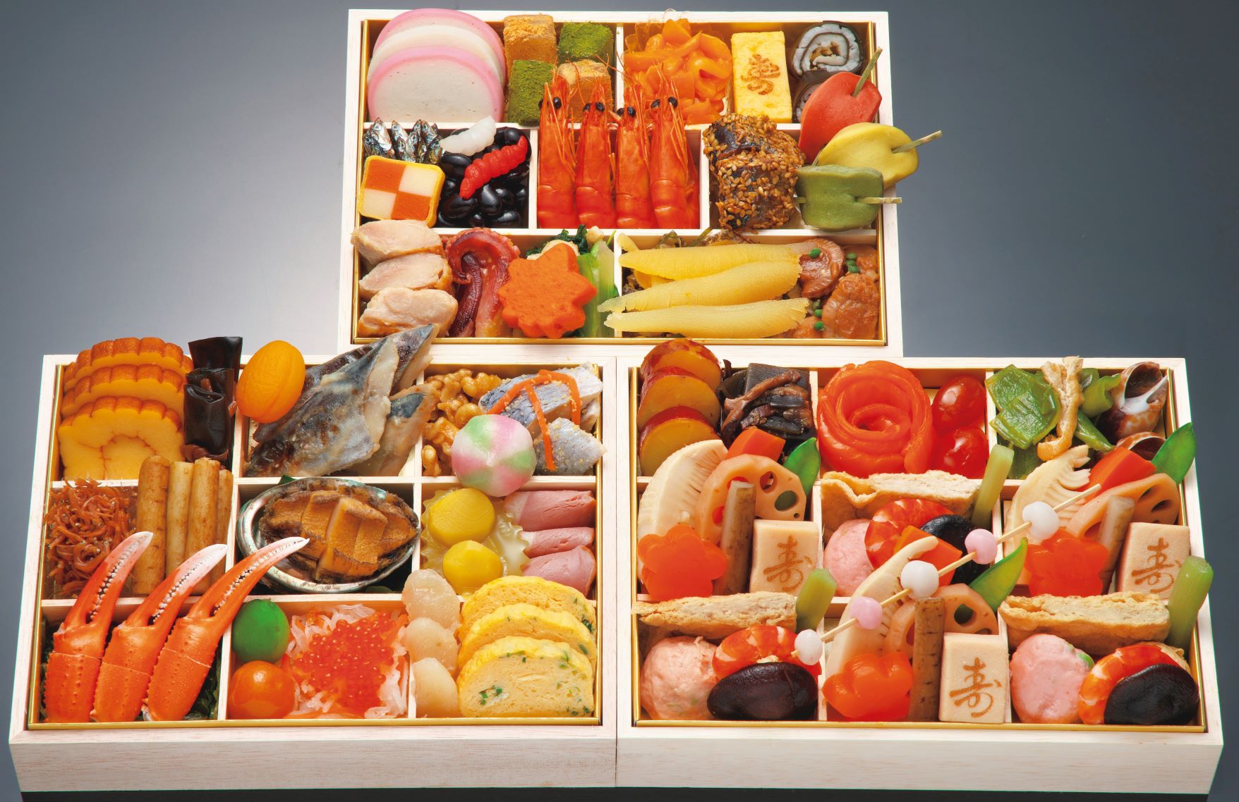 日本料理 山玄茶＞和風おせち三段重