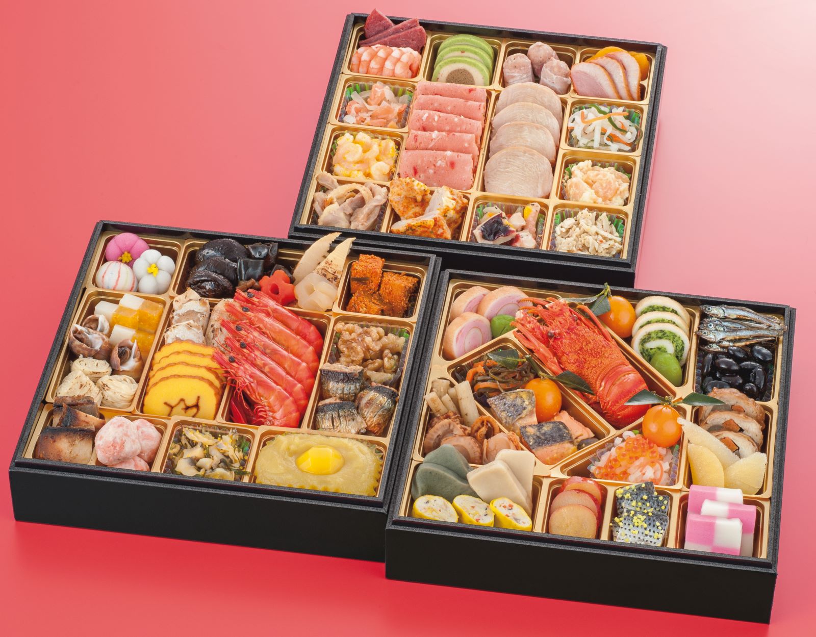 ファミリーマート限定 大寸和洋おせち三段重（8.5寸）