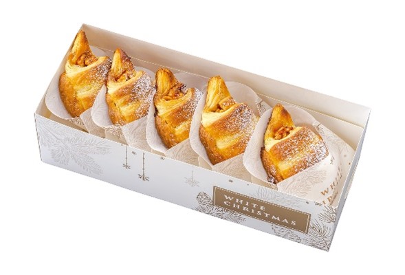 「プレミアムチョコクロ ウォルナッツメープルホワイト」（5個入BOX 1200円）