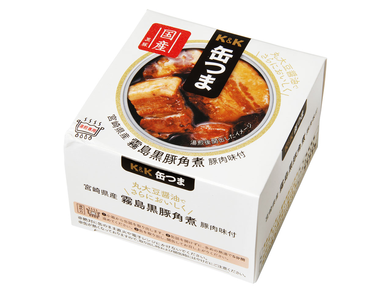 缶つまプレミアム 霧島黒豚角煮（864円）