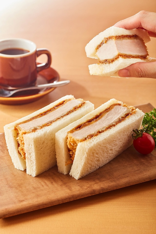 とんかつ新宿さぼてん、55周年記念「“謹製”特撰やわらかヒレかつサンド