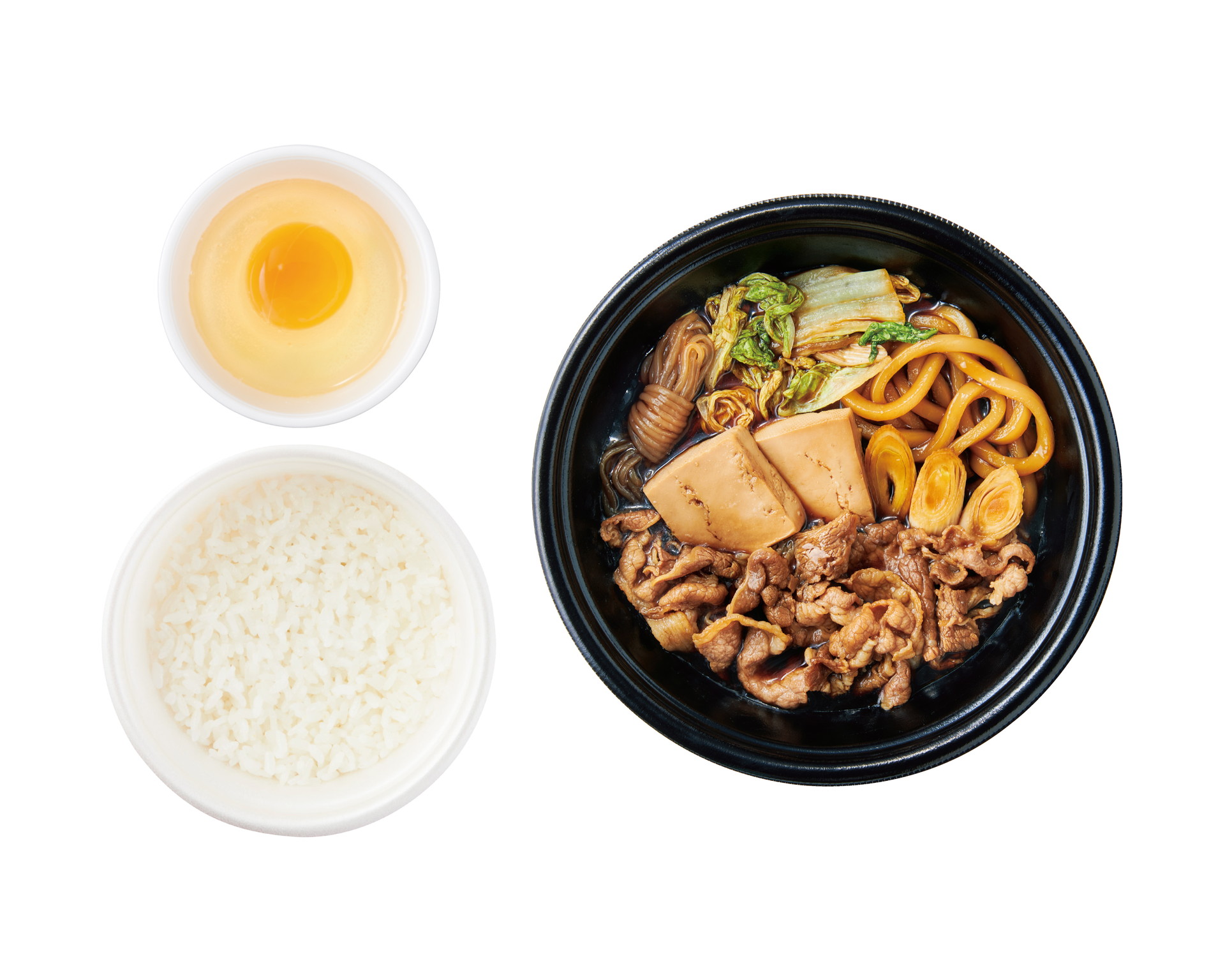 「テイクアウト すき焼き」（880円）