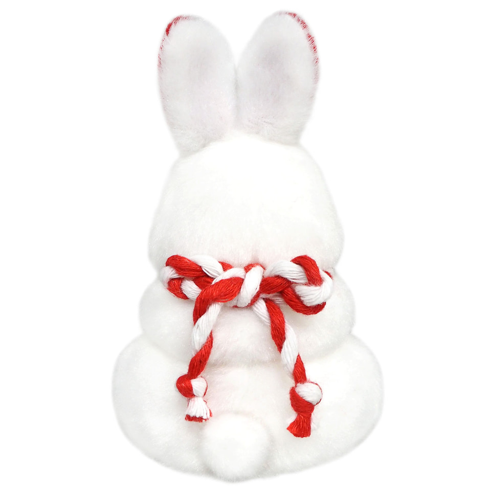 干支×鏡餅をイメージした「2023年干支ぬいぐるみ うさもっち」郵便局で