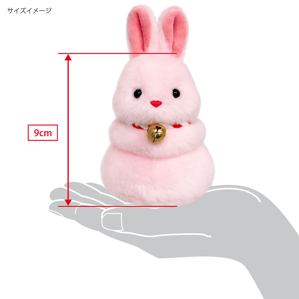干支×鏡餅をイメージした「2023年干支ぬいぐるみ うさもっち」郵便局で