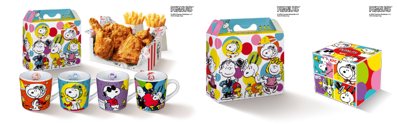 ケンタッキーフライドチキン、「スヌーピー マグ」つきメニューの予約
