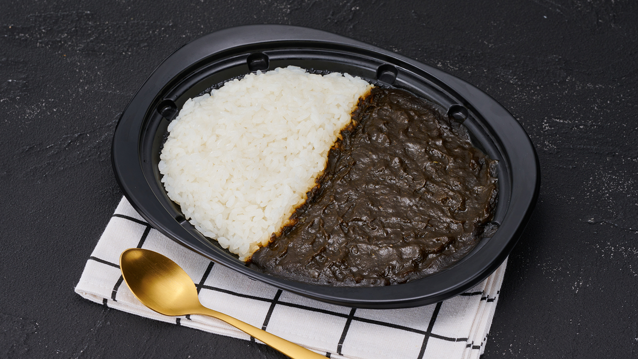 ブラックカレーライス