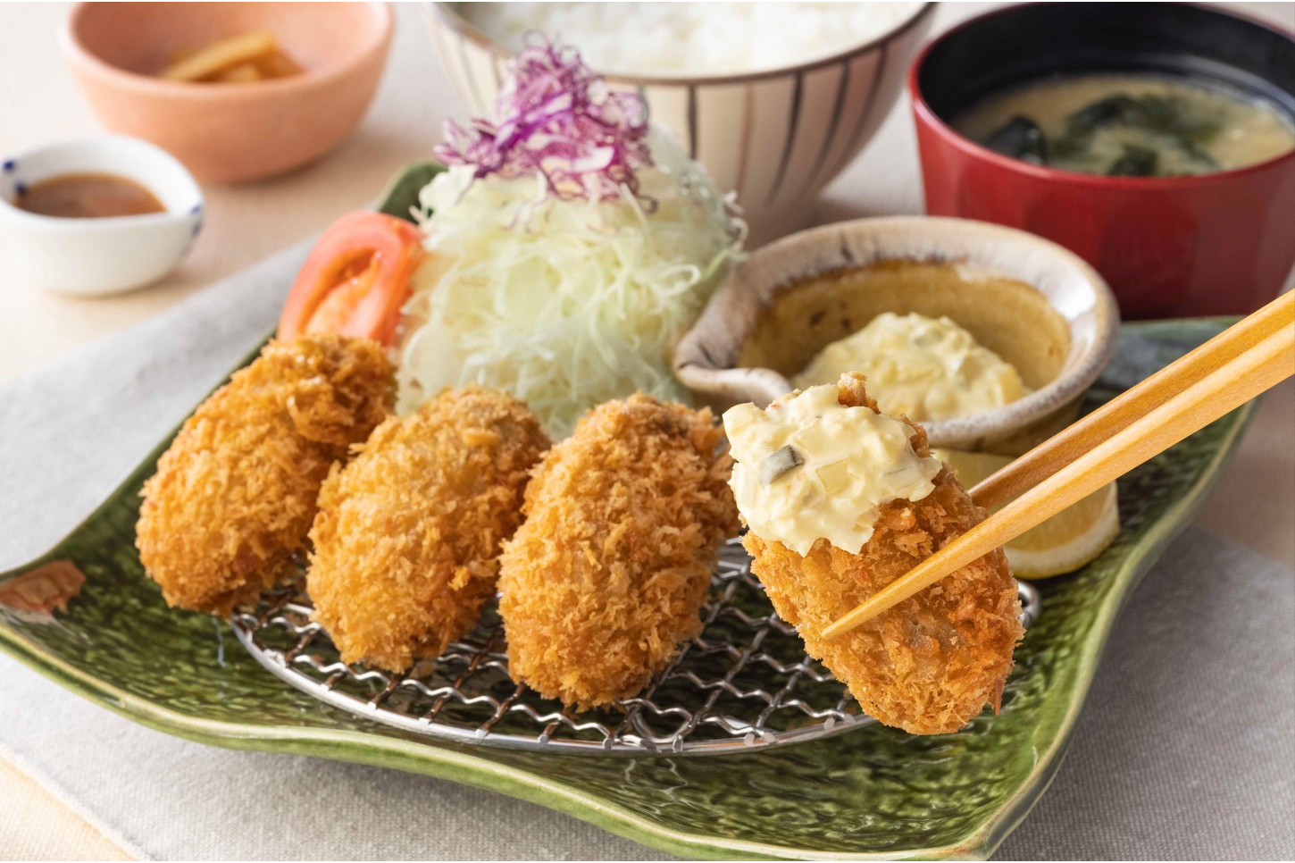 大戸屋「広島県江田島産 大粒牡蠣フライ」