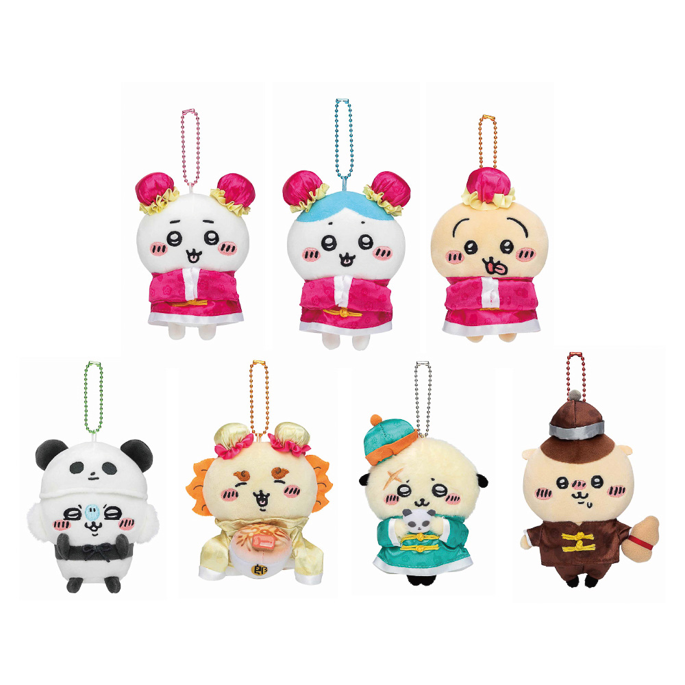 「来来（ライライ）ぷちミニマスコット」（各1430円）