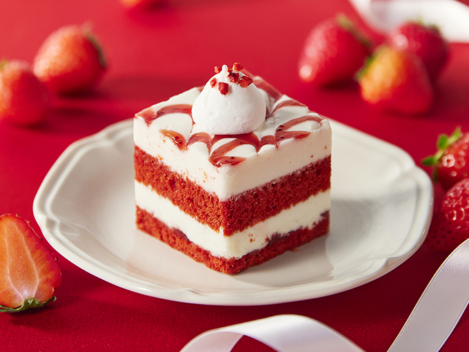 マーブルベリーベルベットケーキ