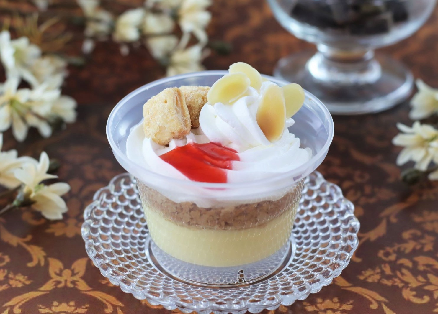 ヴィクトリアケーキ風パフェ