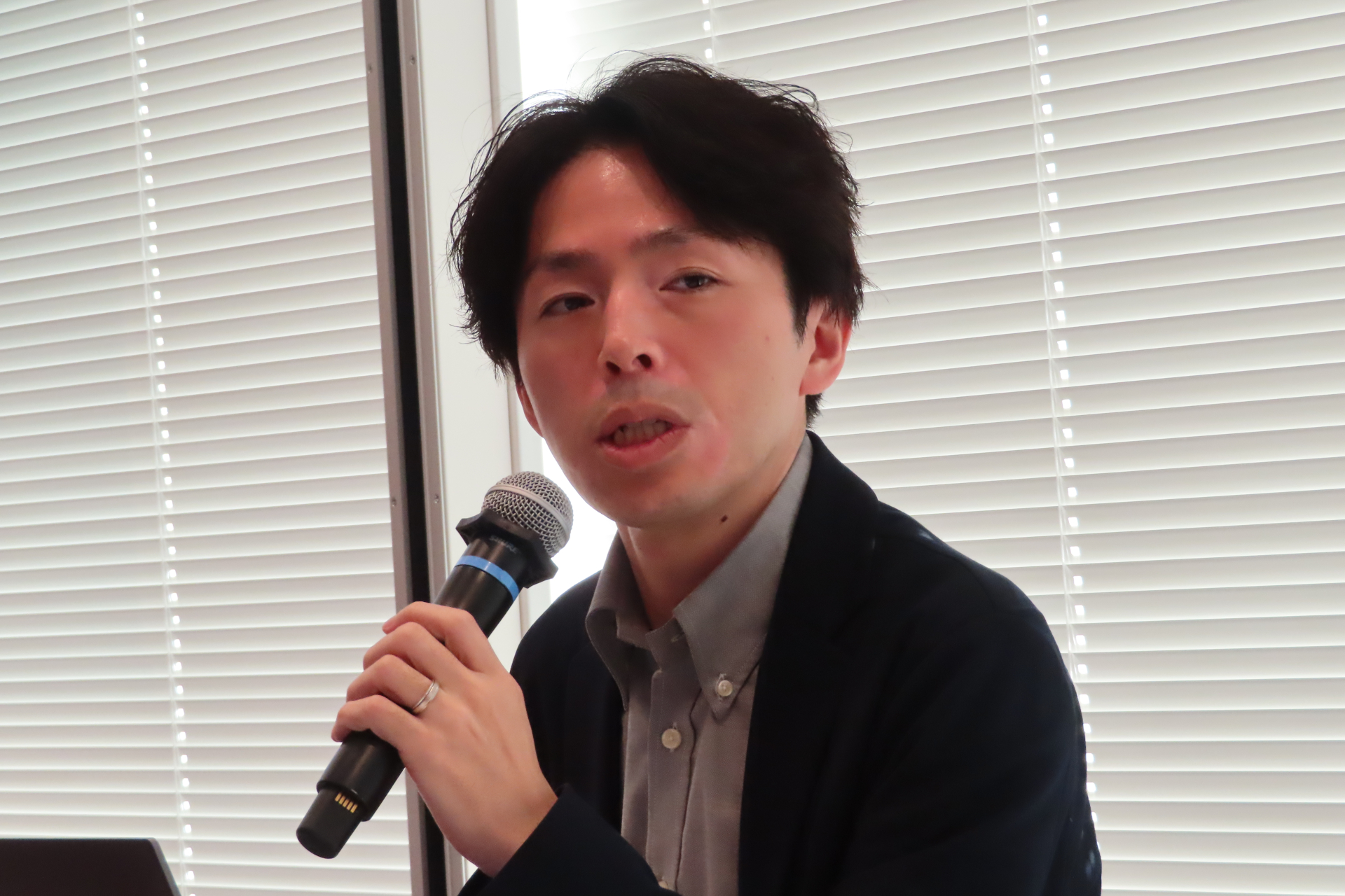 日本コカ・コーラ ベンディング事業部 シニアマネジャーの永井宏明氏