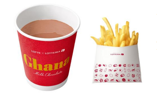 「『ラテ』ガーナチョコポテコンビ」（500円 ※通常630円）