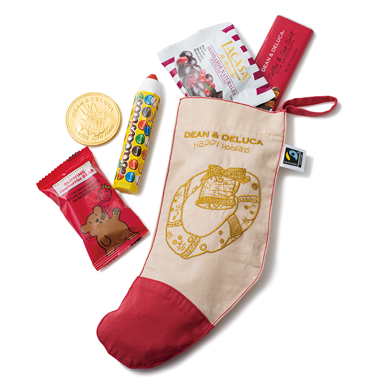 「ARTWORK BY SHOBU GAKUEN ホリデーソックスギフト 赤/緑」（各2376円）