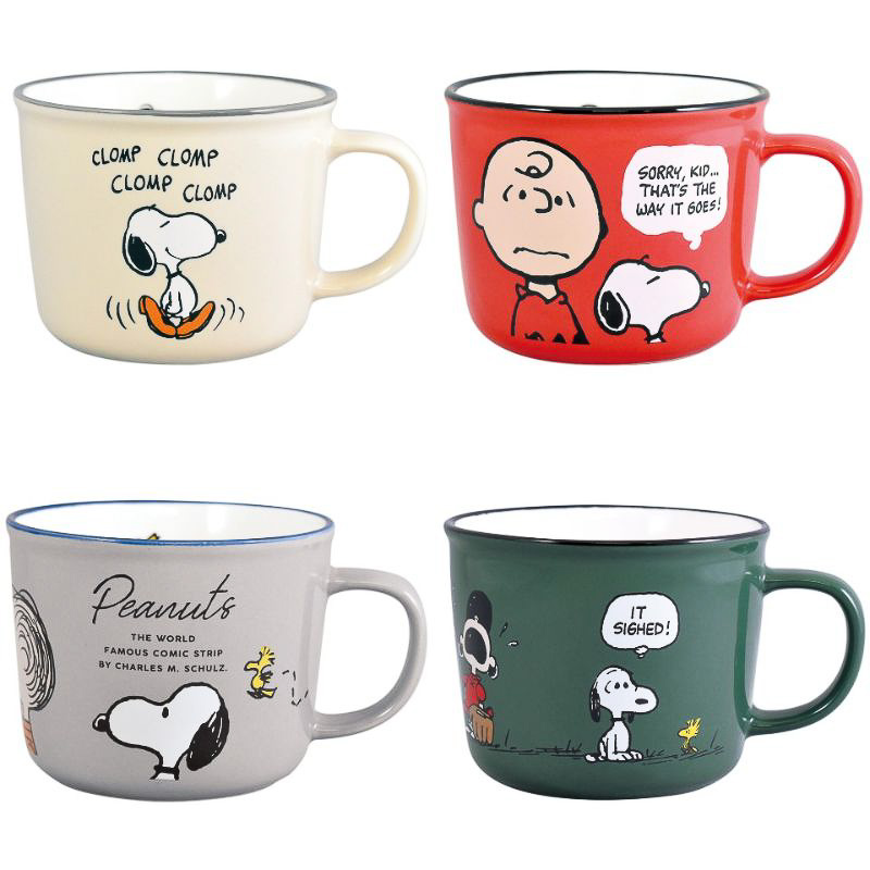 PEANUTS」スヌーピーたちがデザインされたマグカップの新作が登場