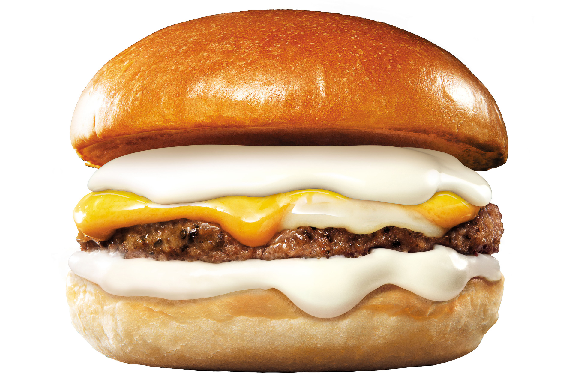 ロッテリア「背徳300％チーズ 絶品チーズバーガー」