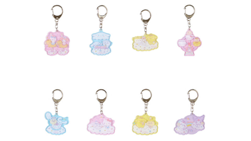 ちいかわ×サンリオキャラクターズ」ポーチ/トートバッグ/キーホルダー